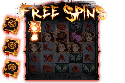 Freespin with Golden symbol