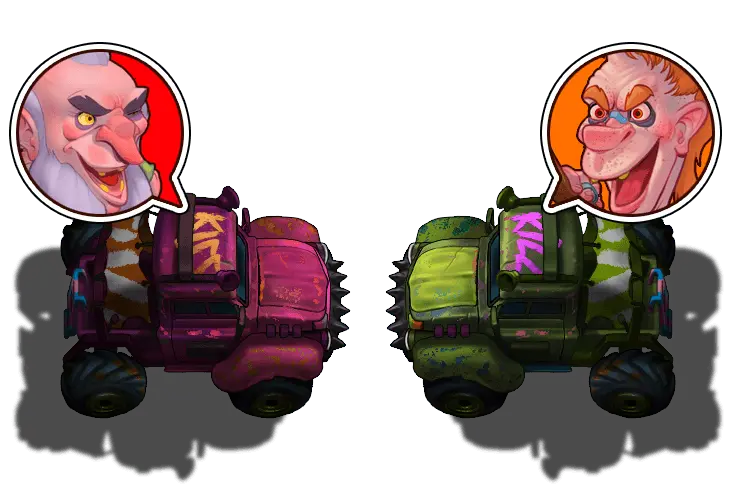 Hilly and Billy Cars