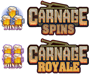 Carnage Spins & Carnage Royale