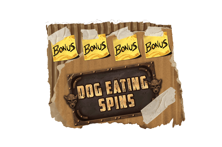 Dog Eating Spins