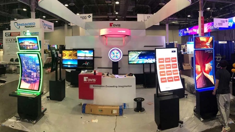 토비스, 카지노 디스플레이 분야의 세계 최강자