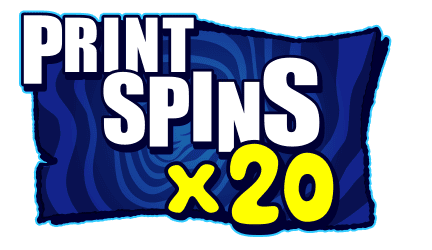 Print Spins x20 (Nolimit Booster)