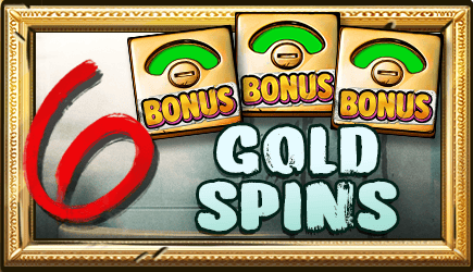 6 Gold Spins (Nolimit Bonus)