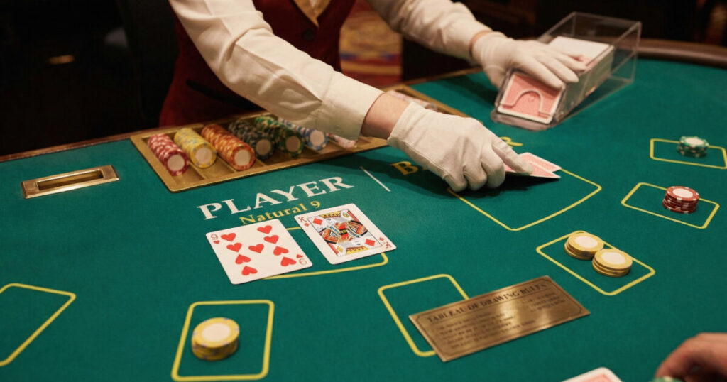 바카라의 기술적 메커니즘과 게임 목표의 해부