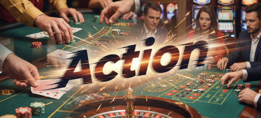 액션(Action)이란 무엇인가? 카지노 베팅 행위와 총 누적액의 정의