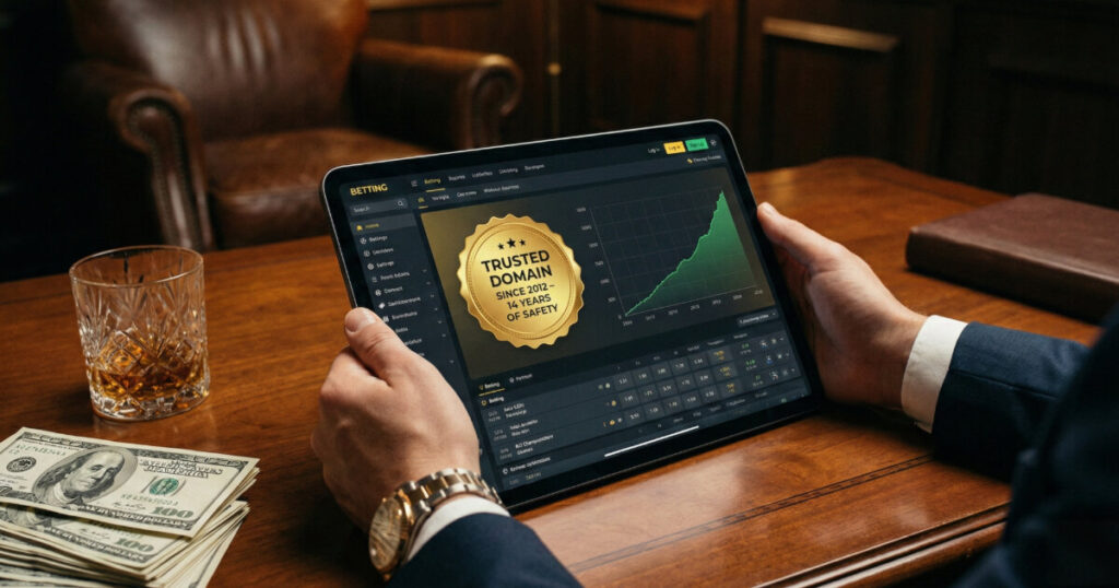 도메인 나이가 증명하는 운영진의 신뢰도