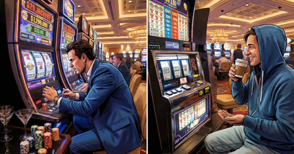 잭팟을 노리는 하이 롤러 vs 안정적인 소액 유저 전략