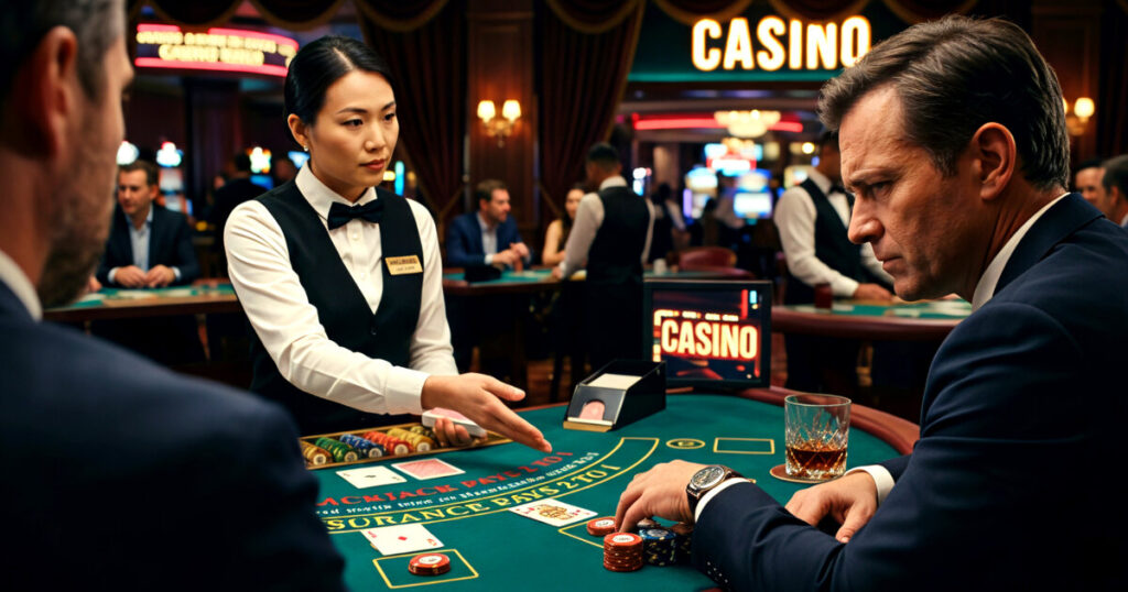 딜러의 에이스 앞에서 벌어지는 실전 시나리오