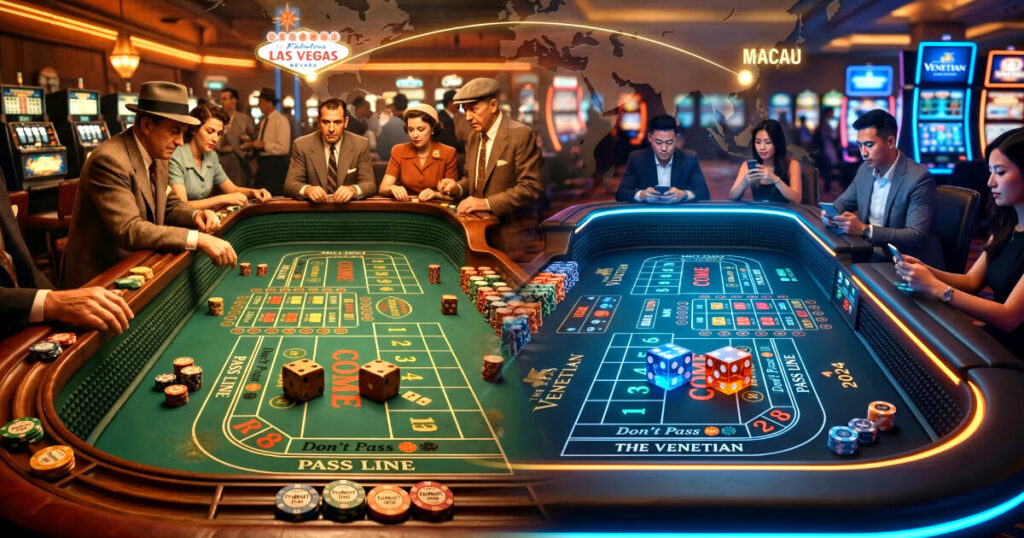 크랩스 테이블의 역사적 변화와 지역별로 조금씩 다른 변형 규칙 비교