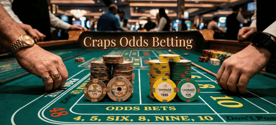 크랩스 오즈 베팅(Odds Betting): 하우스 엣지 없는 유일한 베팅의 규칙과 중요성