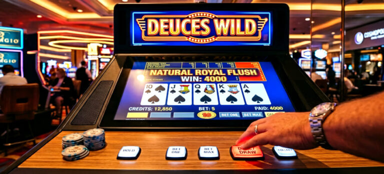 듀스 와일드(Deuces Wild): 비디오 포커 규칙 및 핸드 순위 완벽 가이드