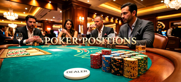 포커 포지션(Poker Positions): 텍사스 홀덤 위치별 명칭과 전략적 역할 정의