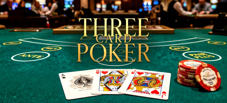 쓰리 카드 포커(Three Card Poker): 페어 플러스 및 앤티 보너스 규칙
