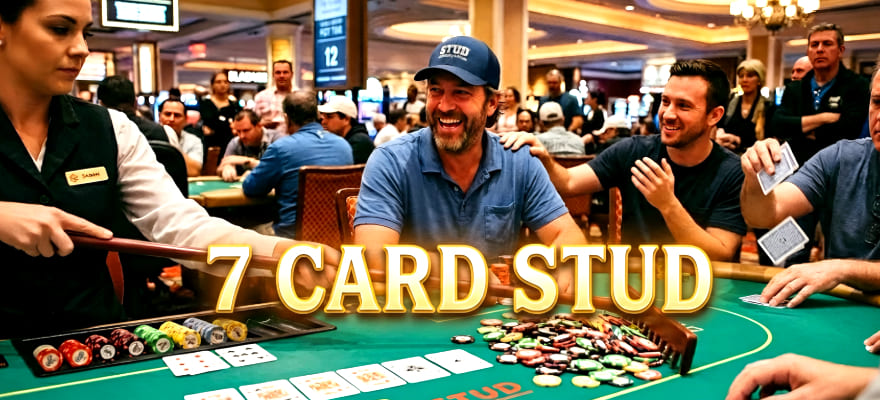 세븐 포커(7 Card Stud): 앤티와 브링인 규칙 및 게임 운영 방법
