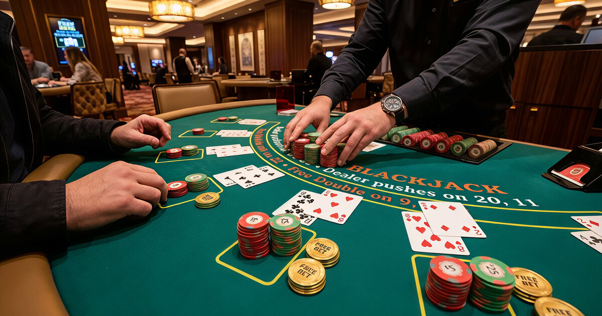 프리 벳 블랙잭(Free Bet Blackjack): 무료 더블 및 스플릿 규칙 완전 정복