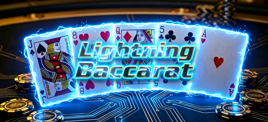 라이트닝 바카라(Lightning Baccarat): 규칙, 멀티플라이어 및 게임 방식 완벽 정리