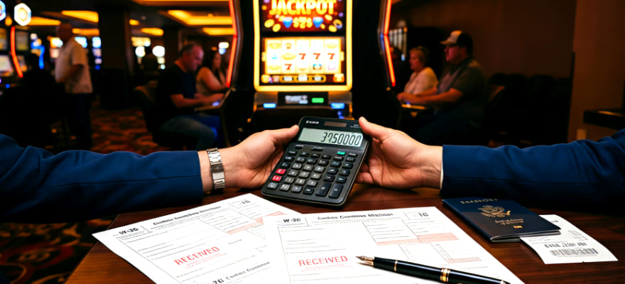 슬롯머신 잭팟 세금(Jackpot Tax): 당첨금 수령 절차와 국가별 규정 완벽 가이드