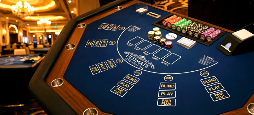 얼티밋 텍사스 홀덤(Ultimate Texas Hold'em): 게임 규칙과 시스템 완벽 정리