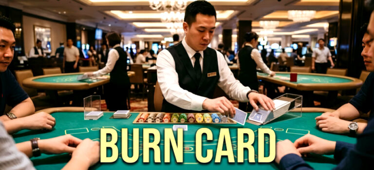 번 카드(Burn Card): 카지노 게임에서 카드 한 장을 버리는 이유와 역할