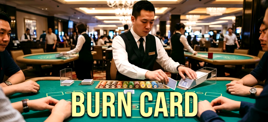 번 카드(Burn Card): 카지노 게임에서 카드 한 장을 버리는 이유와 역할