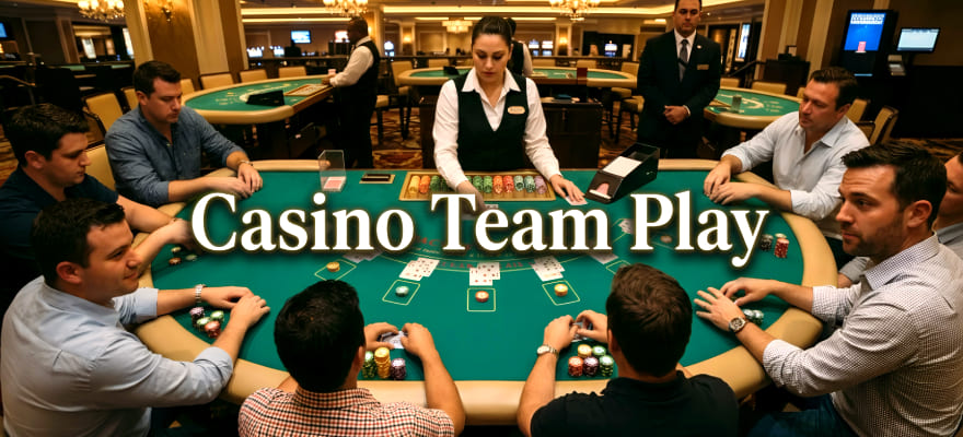카지노 팀 플레이(Casino Team Play): 친구와 동반 플레이 시 전략적 장단점과 규정