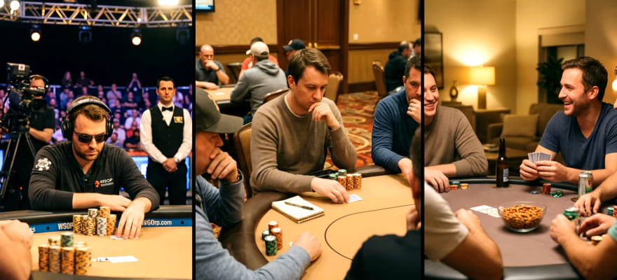 포커 플레이어(Poker Player)의 종류: 프로, 아마추어, 레크리에이션 유형별 특징과 차이점