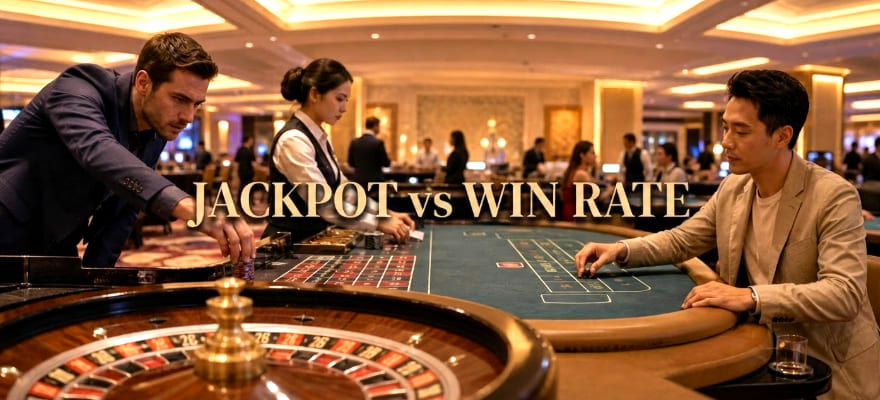 카지노 베팅 전략(Casino Betting Strategy): 잭팟과 승률 베팅 특징 및 확률 비교