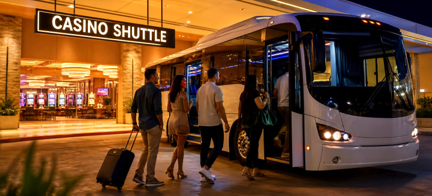 카지노 셔틀 버스(Casino Shuttle): 리조트 무료 교통 서비스의 의미와 이용 방법