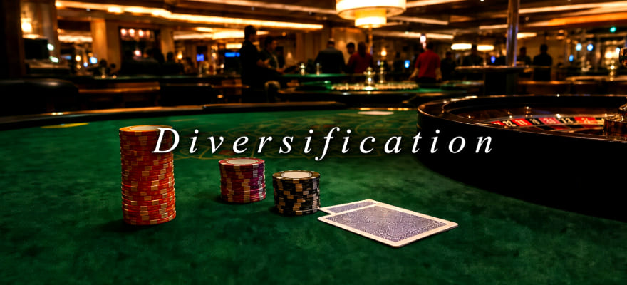 분산 투자(Diversification): 카지노 뱅크롤 관리와 리스크 분산 방법 완벽 정리