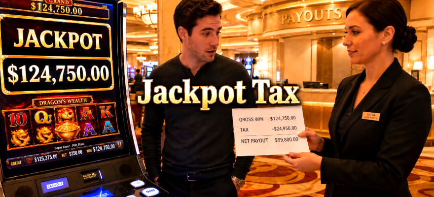 잭팟 세금(Jackpot Tax): 카지노 당첨금 세금 공제율과 지급 절차 가이드