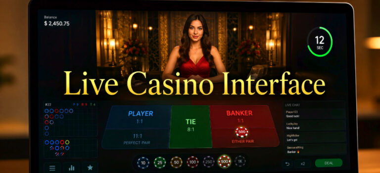 라이브 카지노 인터페이스(Live Casino Interface): 베팅 시간 규칙 및 시스템 구조 분석