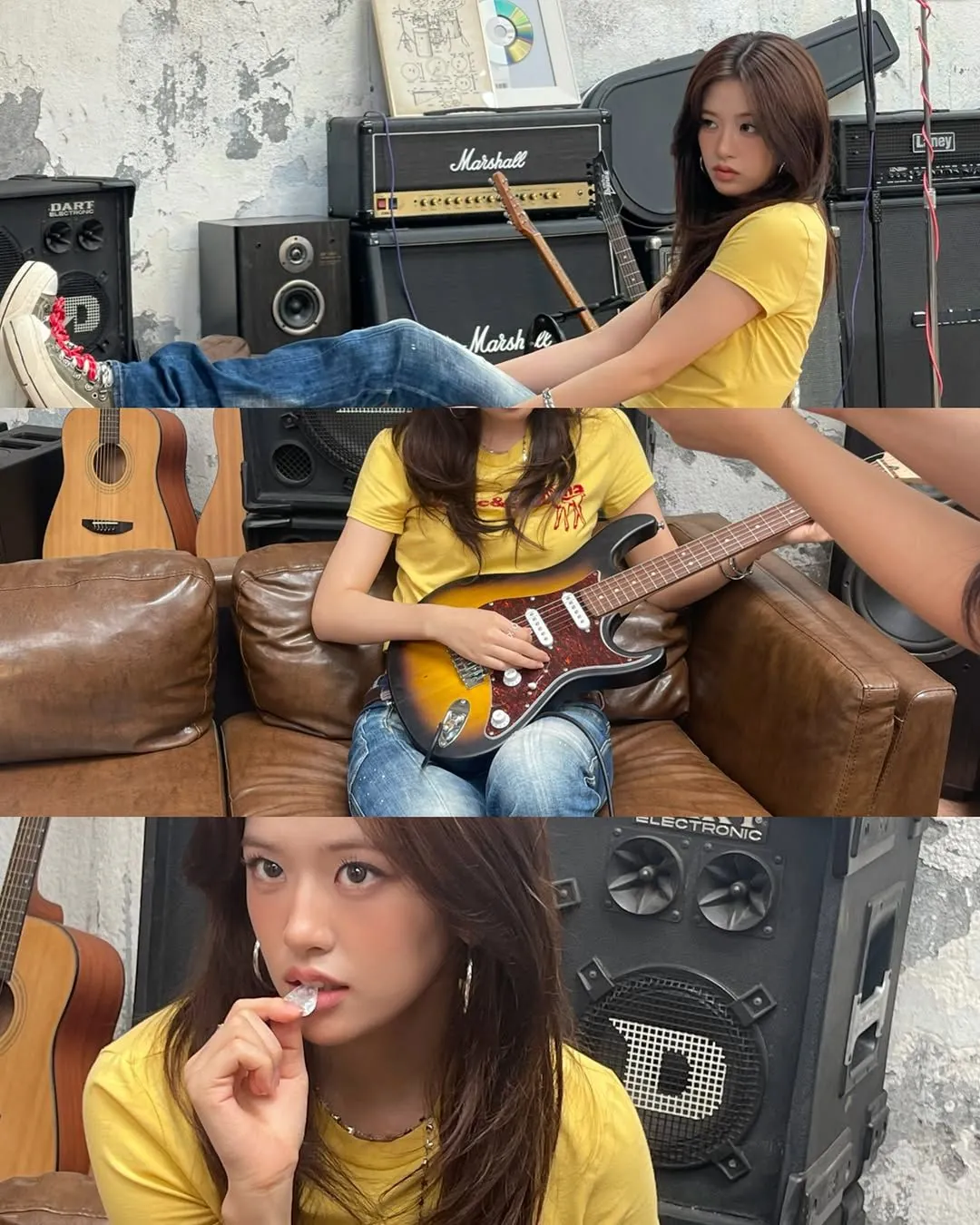 아이브 안유진 가을 레이 포토 모음