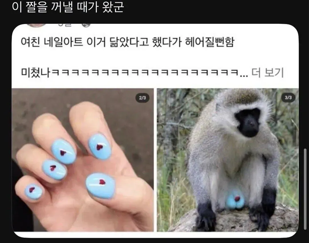 여자들의 망한 네일 인증대결.jpg