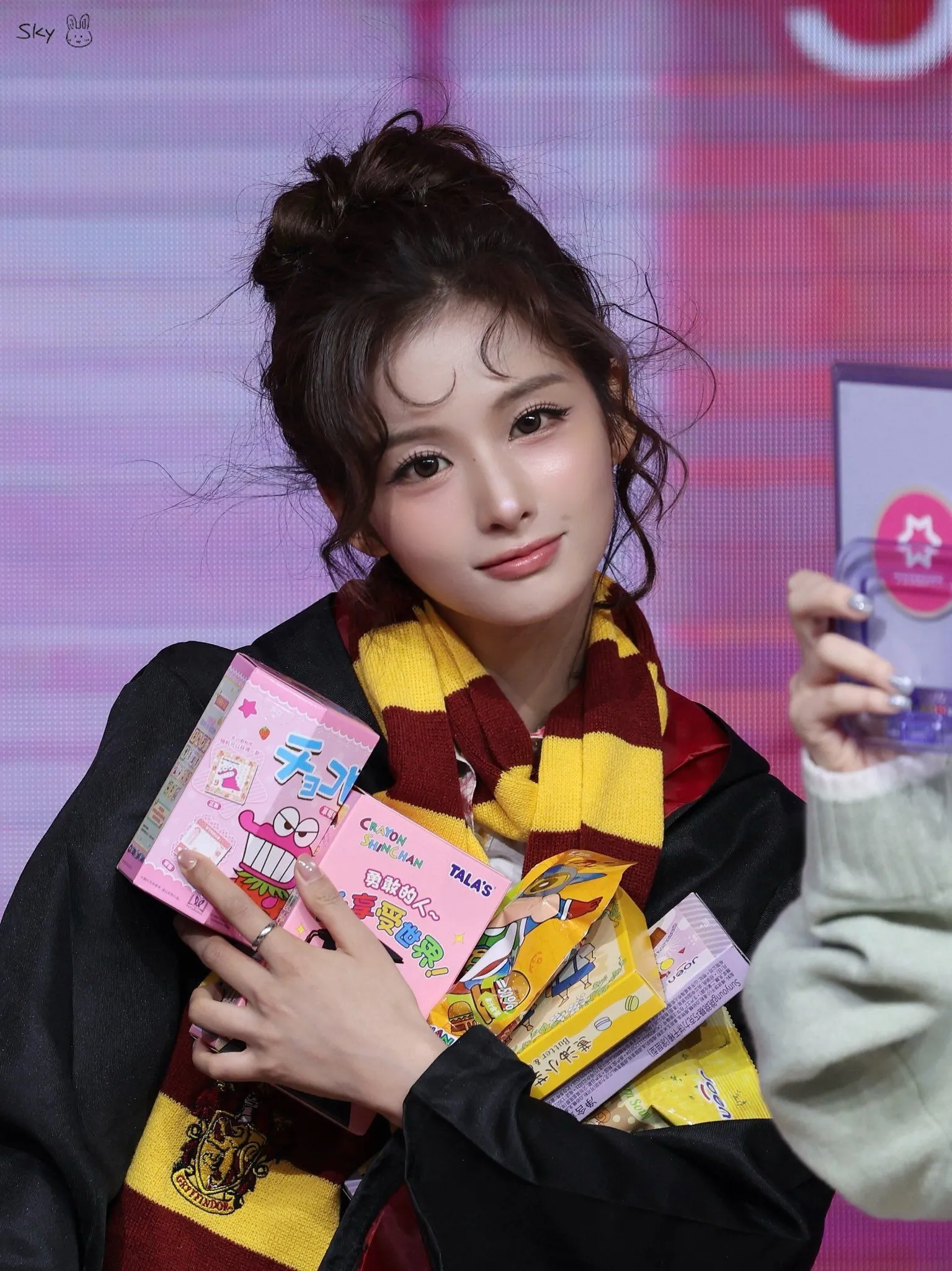엔믹스 설윤 짱구 팝업 행사