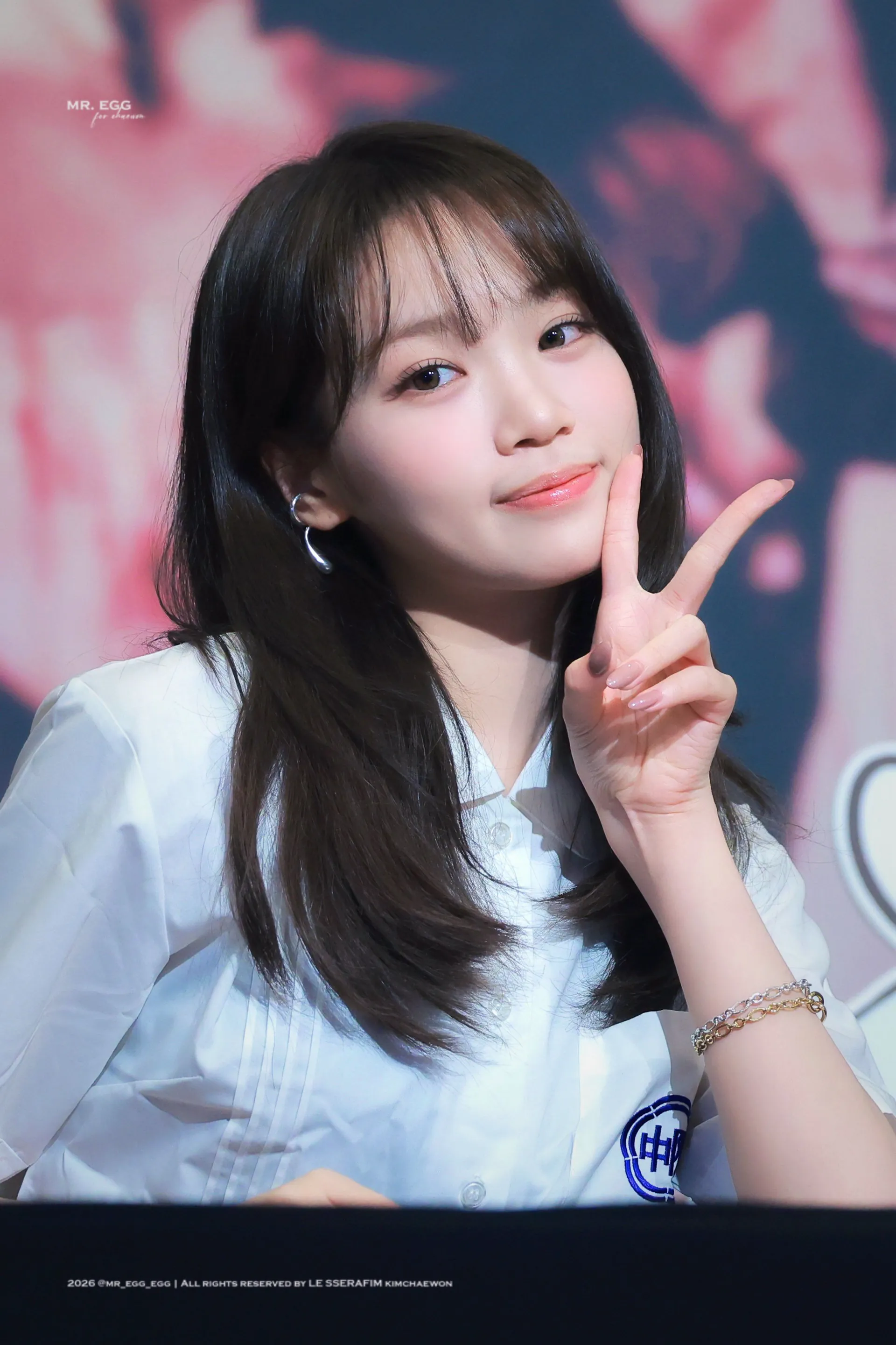르세라핌 김채원 팬사인회 현장