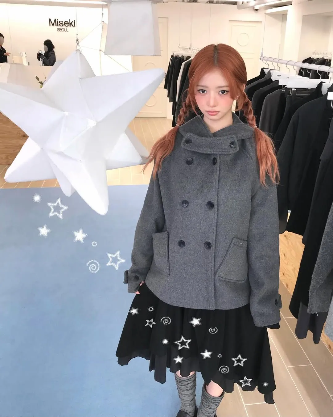 아이브 안유진 가을 레이 포토 모음