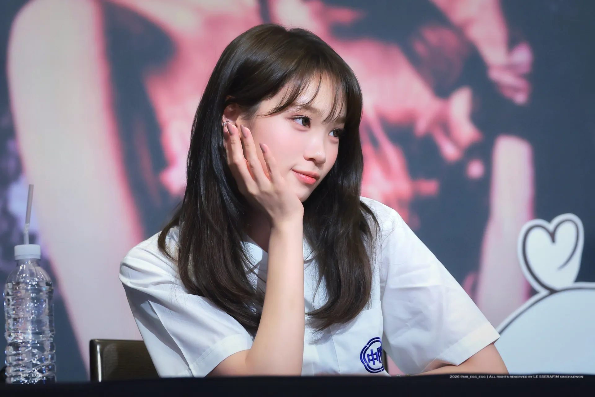 르세라핌 김채원 팬사인회 현장