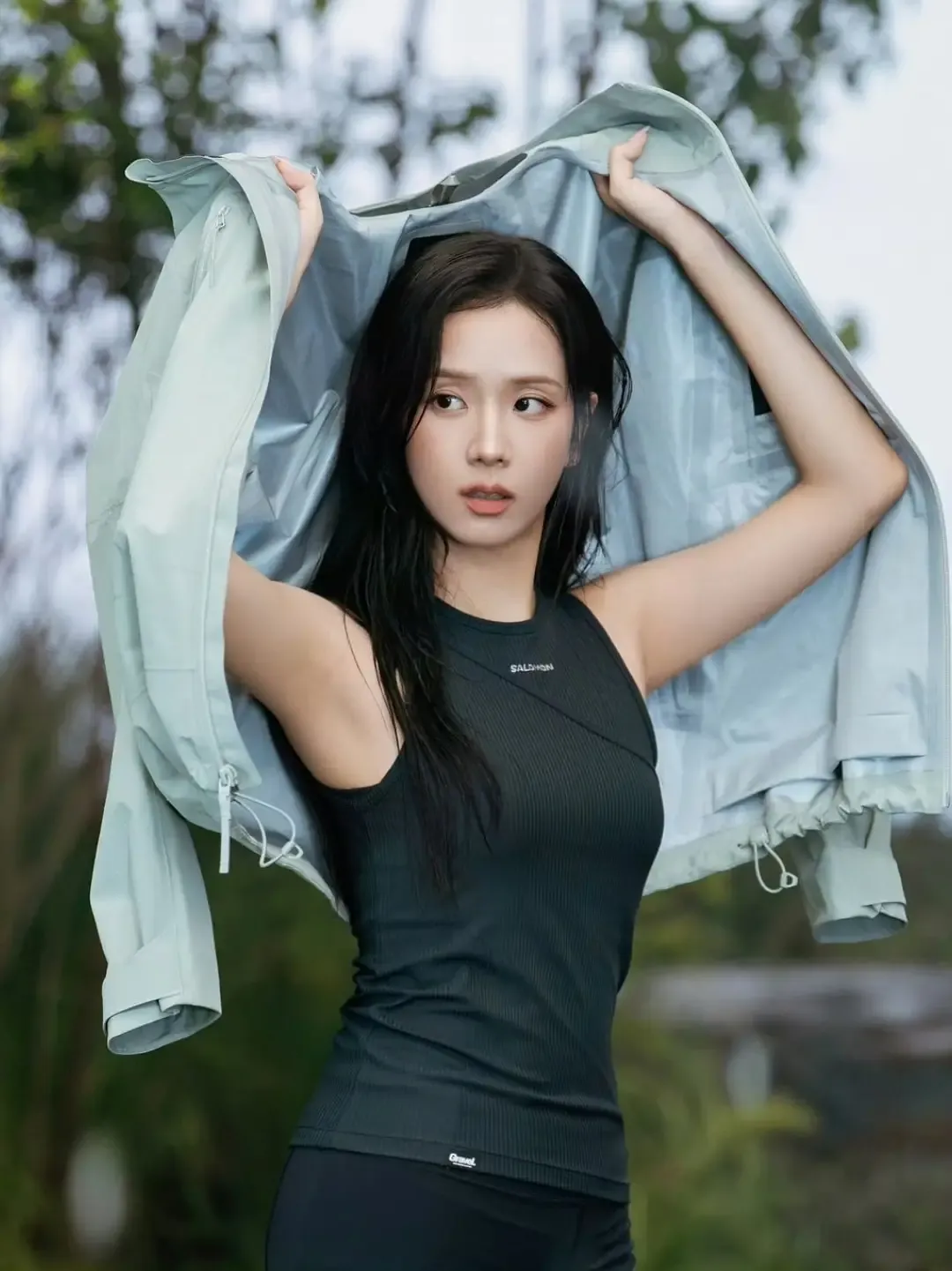 BLACKPINK 지수 살로몬 FW26 캠페인 비하인드