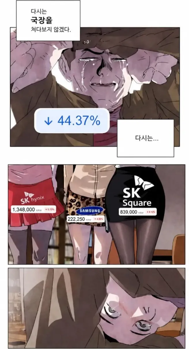 다시는 국장 안 본다더니 -44.37% 근황