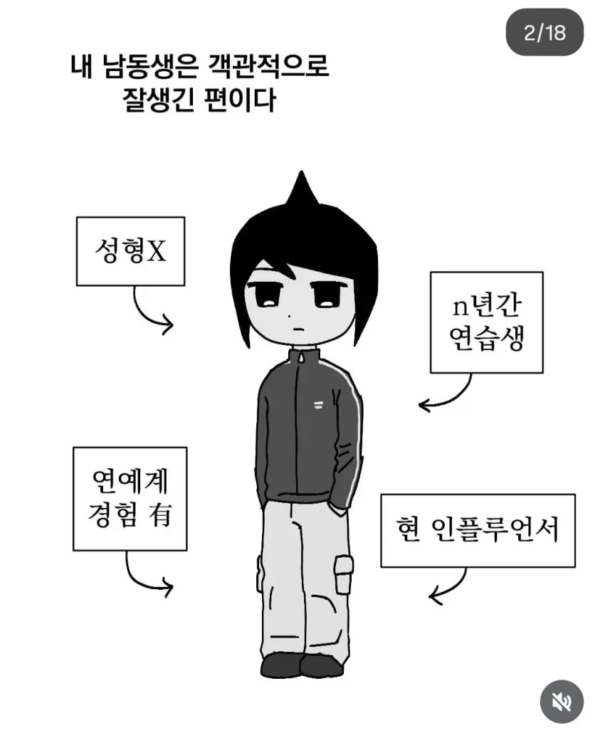 잘생긴 남동생 두면 알게 되는 것