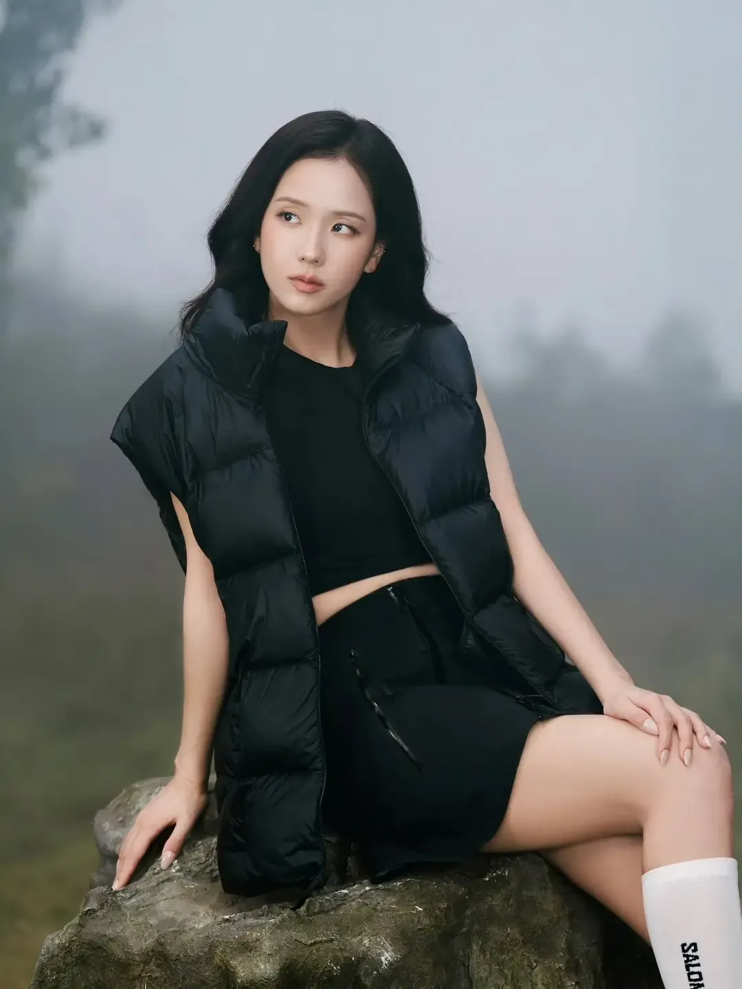 BLACKPINK 지수 살로몬 FW26 캠페인 비하인드