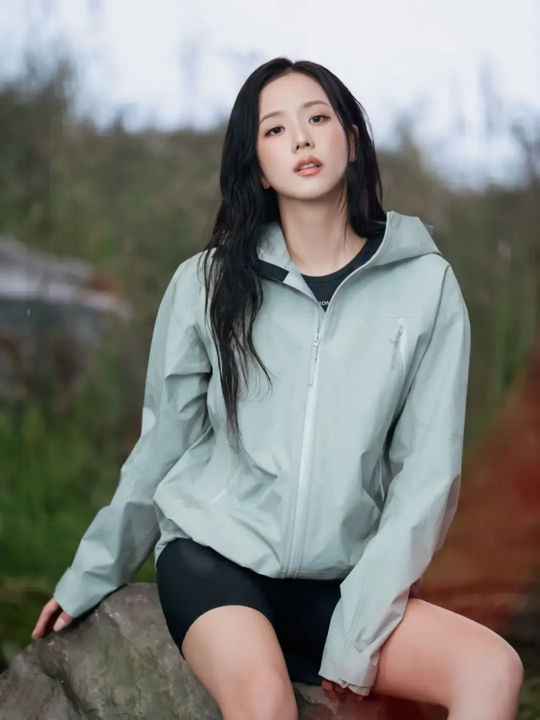 BLACKPINK 지수 살로몬 FW26 캠페인 비하인드