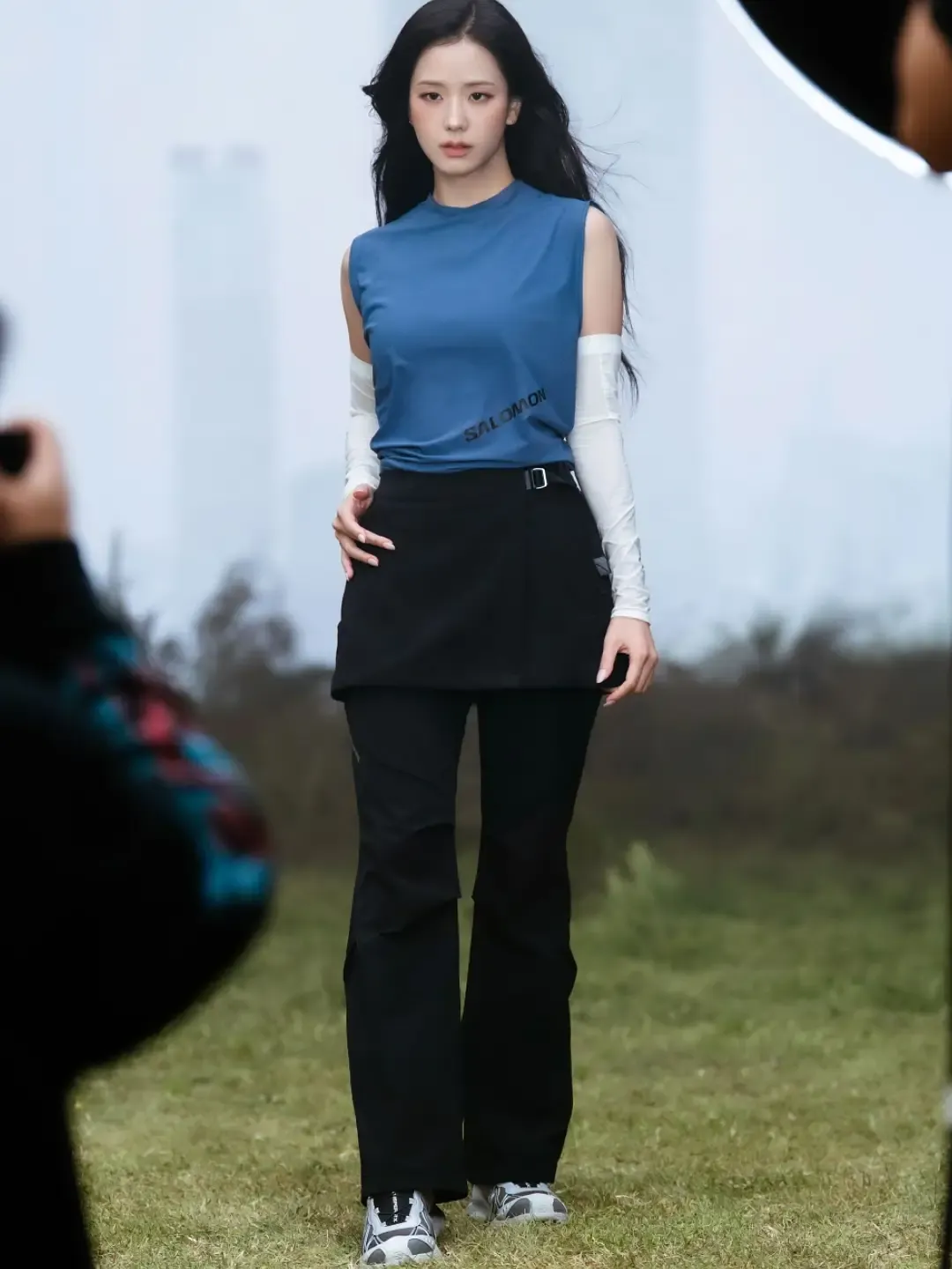 BLACKPINK 지수 살로몬 FW26 캠페인 비하인드