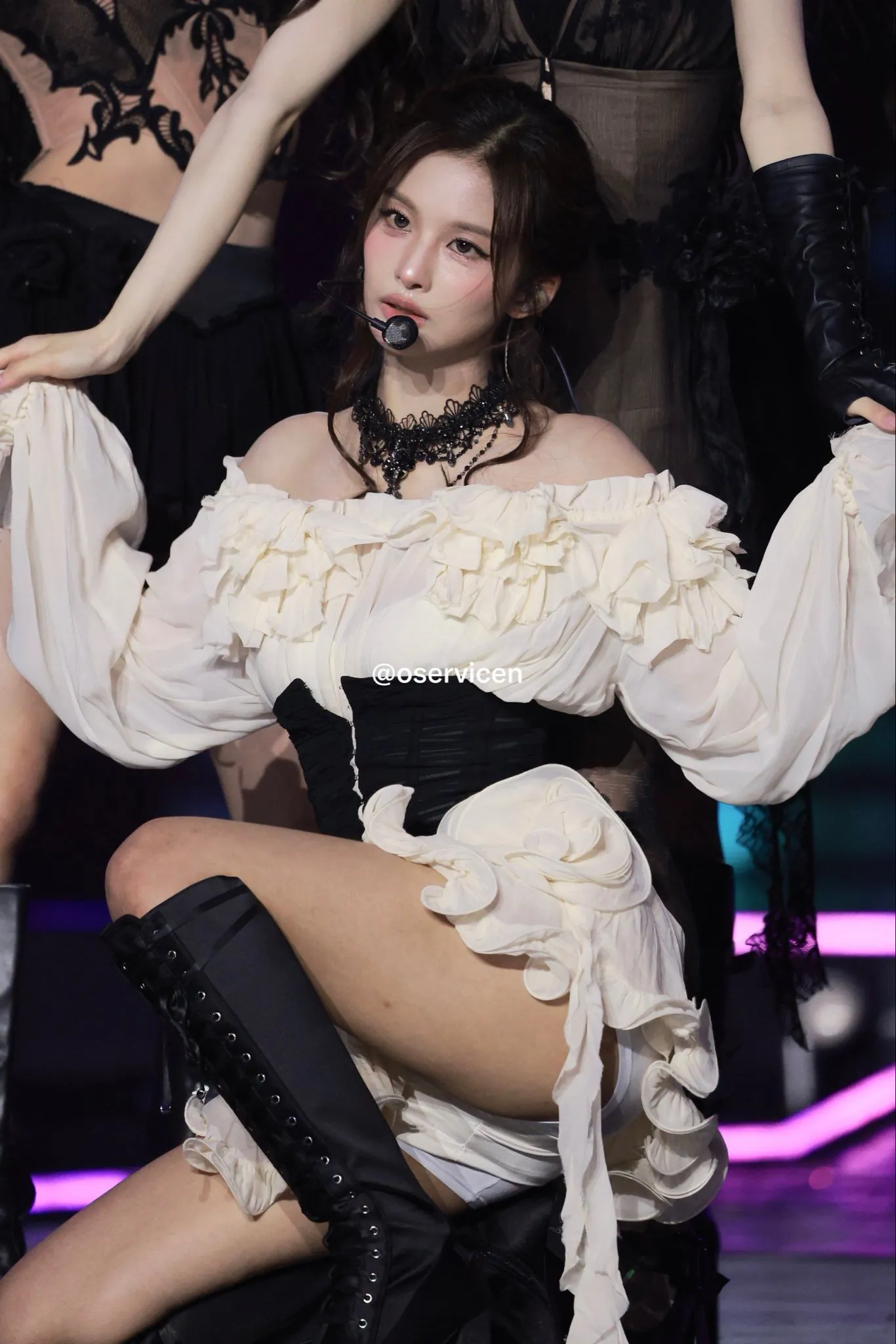 엔믹스 설윤 무대 직캠 컷