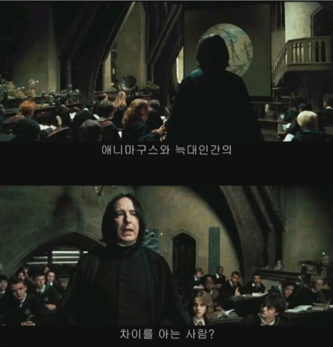 알고 보면 해리한테 다 알려줬던 스네이프 교수