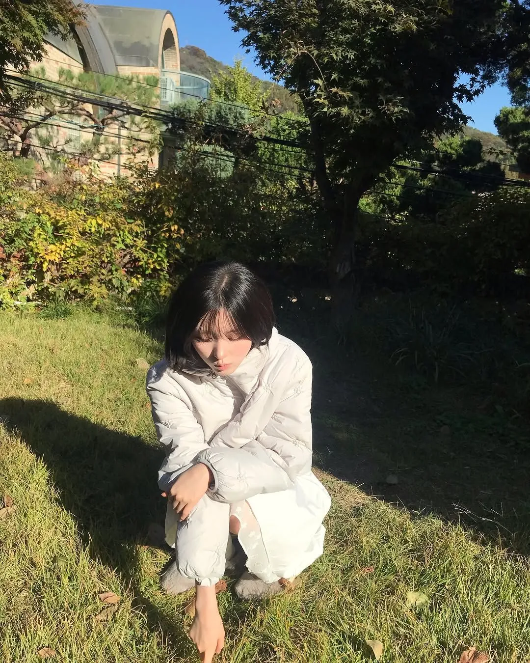 아이브 안유진 가을 레이 포토 모음