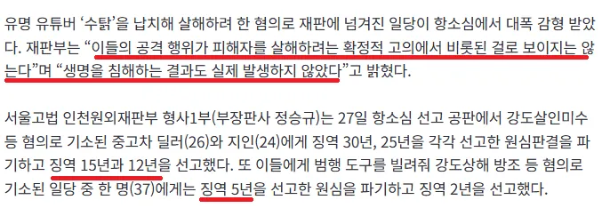 수탉 사건 항소심 결과 보고 말문이 막힌다